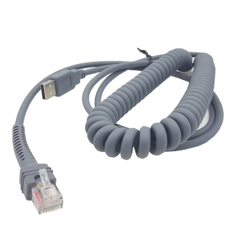ȣ LS2208 ڵ ĳʿ  USB ̺, 9 Ʈ  A ŸԿ RJ48  